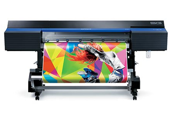 Roland vinyl printer for stickers, decals, and banners